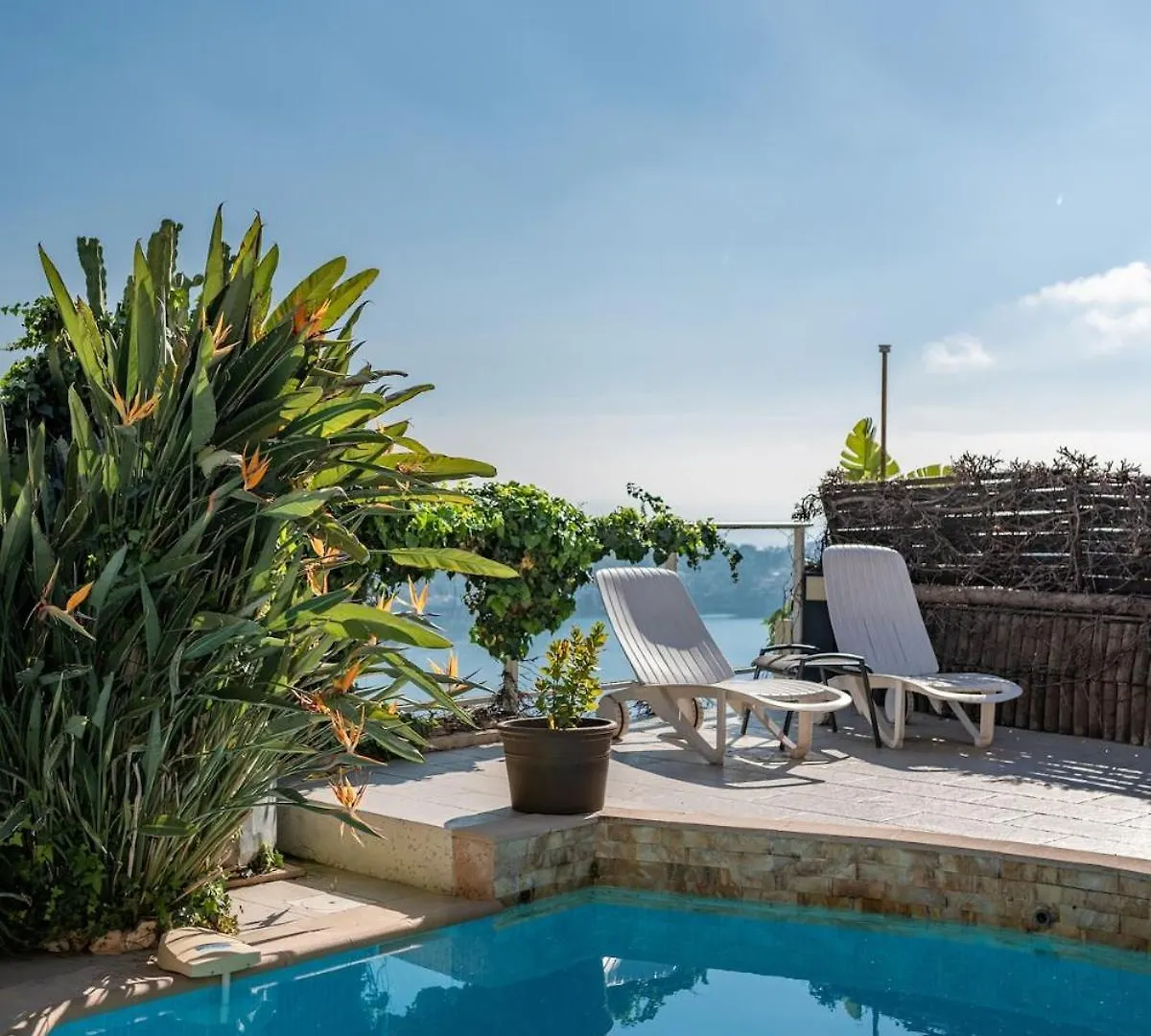 Bas De Villa Plus Piscine Vue Epoustouflante ヴィルフランシュ・シュル・メール