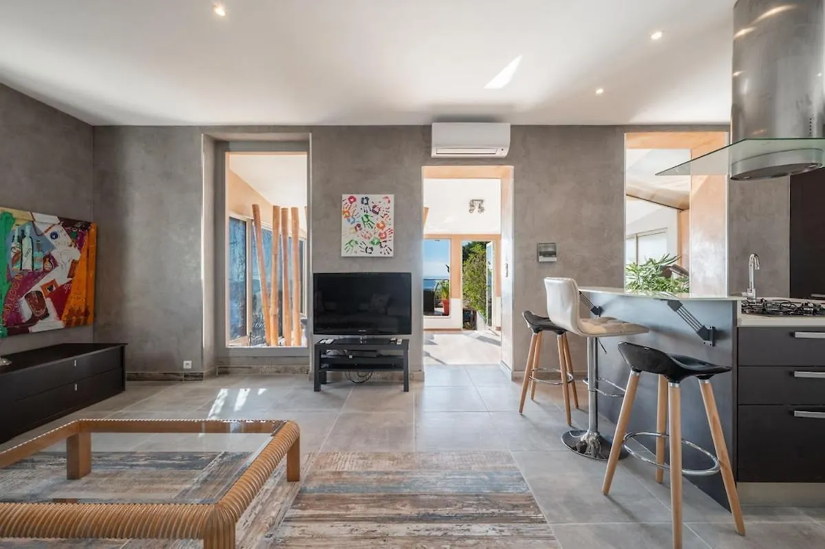 Bas De Villa Plus Piscine Vue Epoustouflante ヴィルフランシュ・シュル・メール