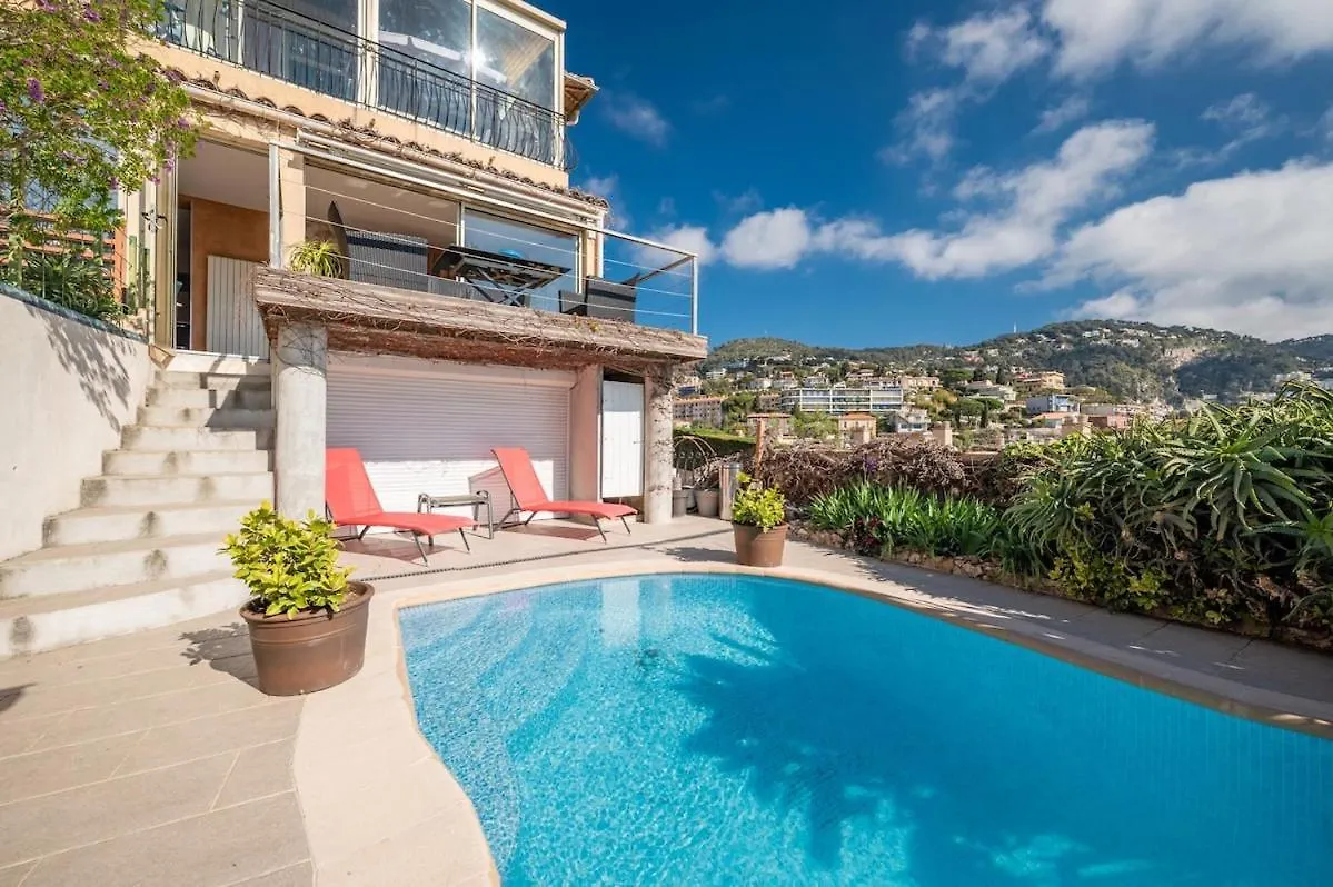 Bas De Villa Plus Piscine Vue Epoustouflante ヴィルフランシュ・シュル・メール