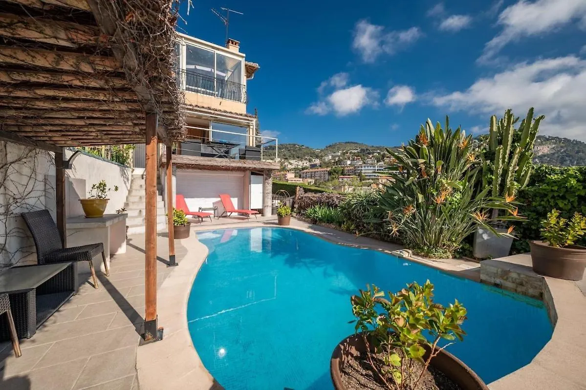 Bas De Villa Plus Piscine Vue Epoustouflante ヴィルフランシュ・シュル・メール 0*,  フランス