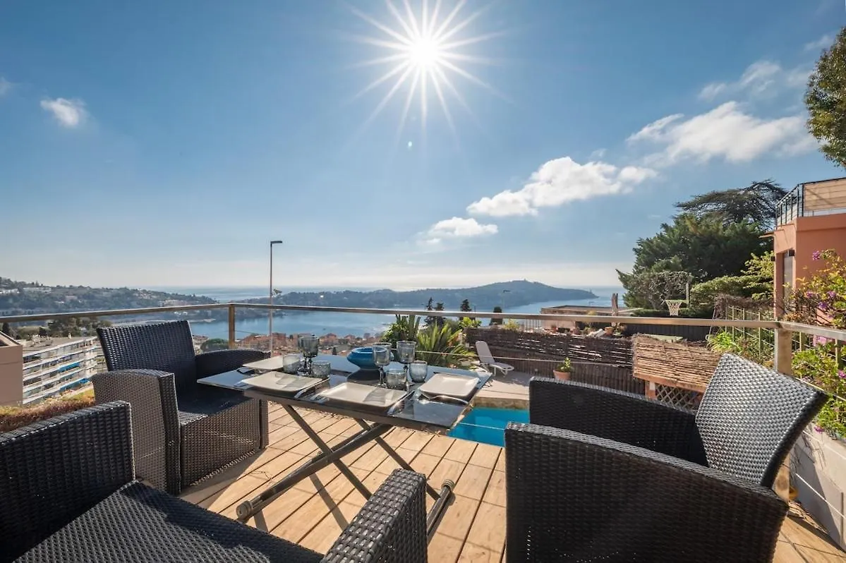 Bas De Villa Plus Piscine Vue Epoustouflante ヴィルフランシュ・シュル・メール フランス