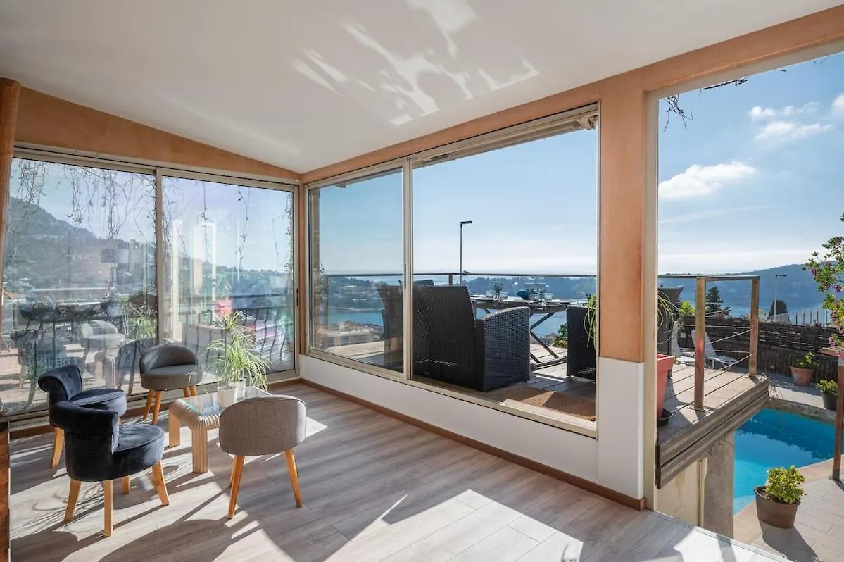 Bas De Villa Plus Piscine Vue Epoustouflante ヴィルフランシュ・シュル・メール フランス